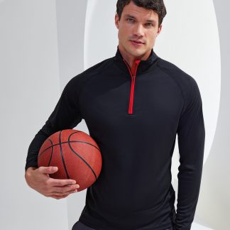 TriDri long sleeve performance  zip