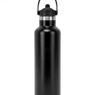 TriDri Vacuum sports water bottle with flip-up straw