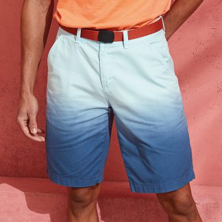 Mens dip-dye shorts