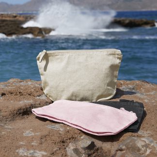 Garment-dyed accessory bag