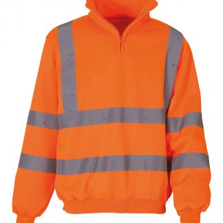 Hi-vis  zip sweatshirt (HVK06)