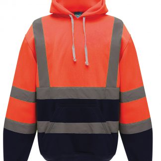 Hi-vis pull-over hoodie (HVK05)