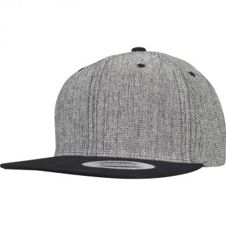 Melange solid snapback (6089MS)