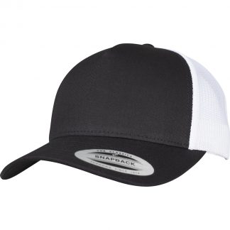 5-panel retro trucker 2-tone cap (6506T)