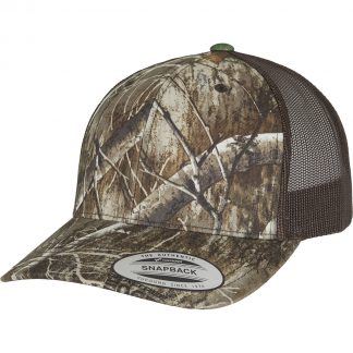 YP Classics RealTree camo retro trucker cap (6606RC)